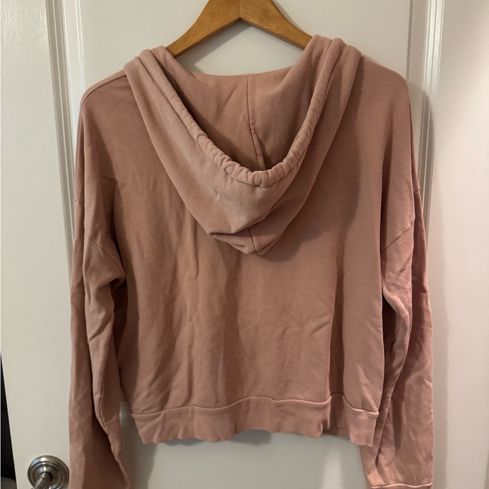 MATE the Label Dusty Pink Zip-Up Hoodie - Picture 2 of 2